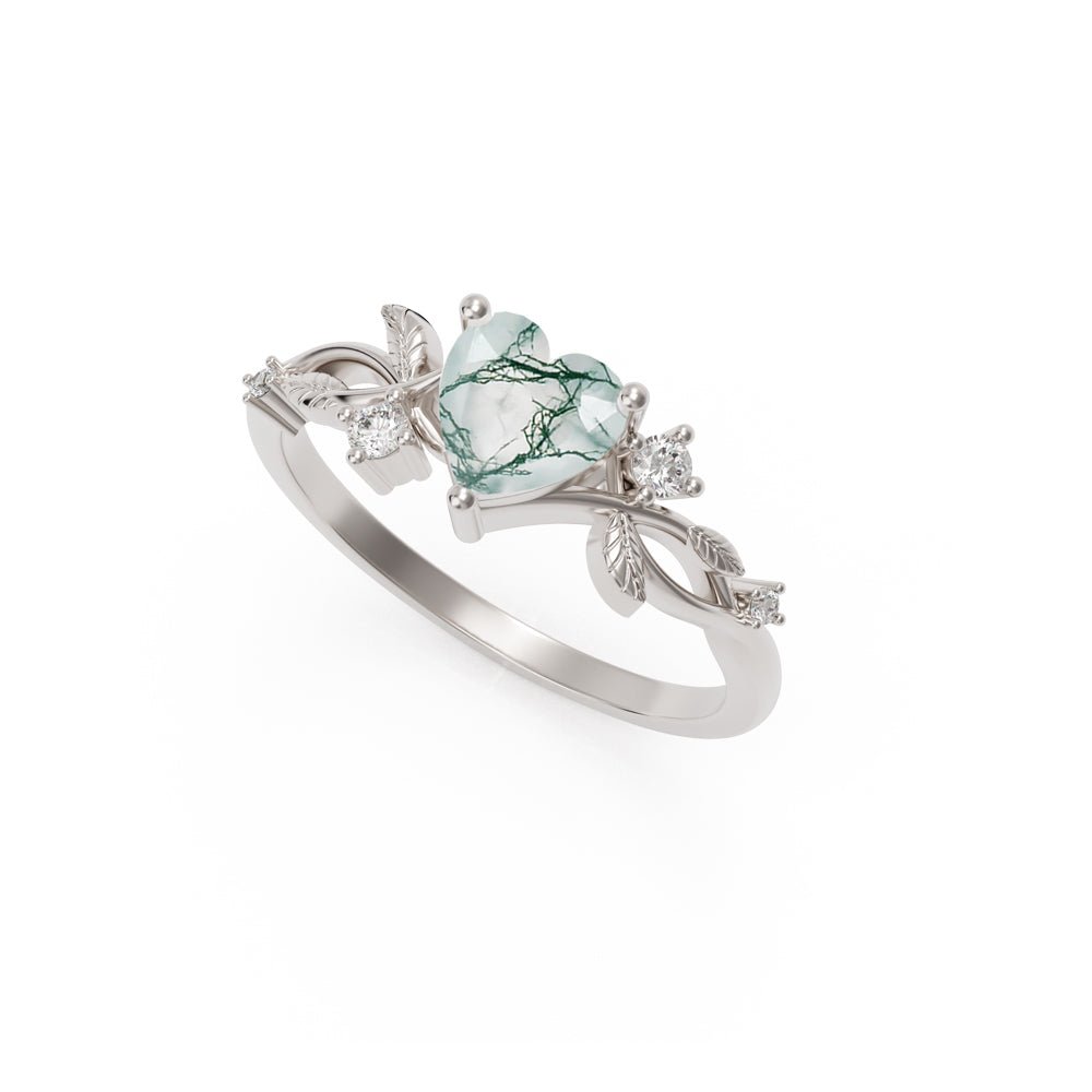 Elowen – TwinHeart Ring - E - moda