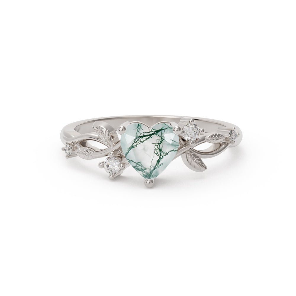 Elowen – TwinHeart Ring - E - moda