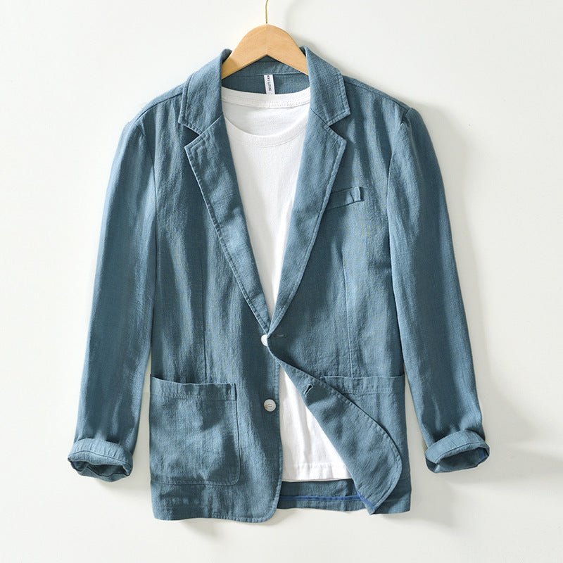 Men’s Linen Blazer - E - moda