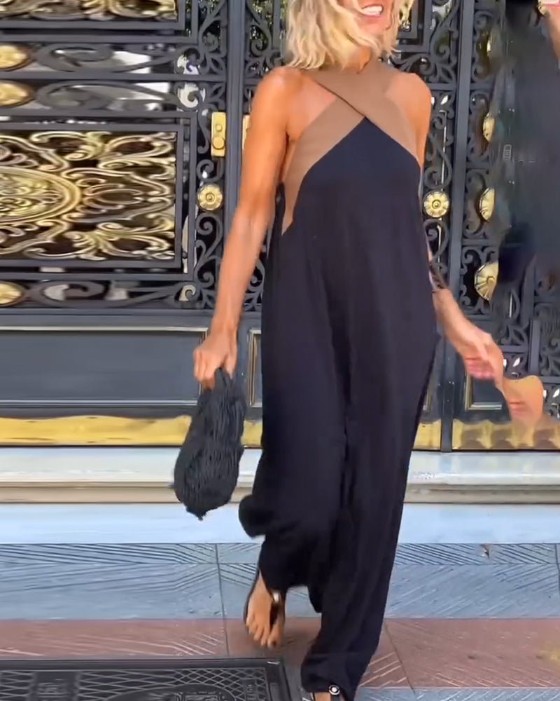 Aveline™ Twist Neck Dress - E - moda
