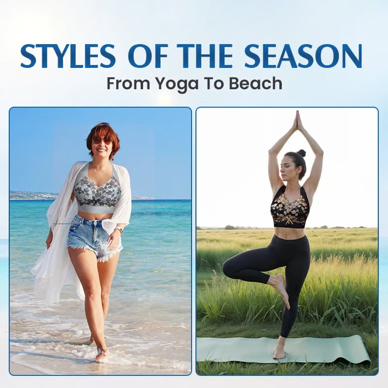🌸Last Day 🔥SUMMER BRA - Versatile Comfy Lift & Flex Wireless Bra - E - moda
