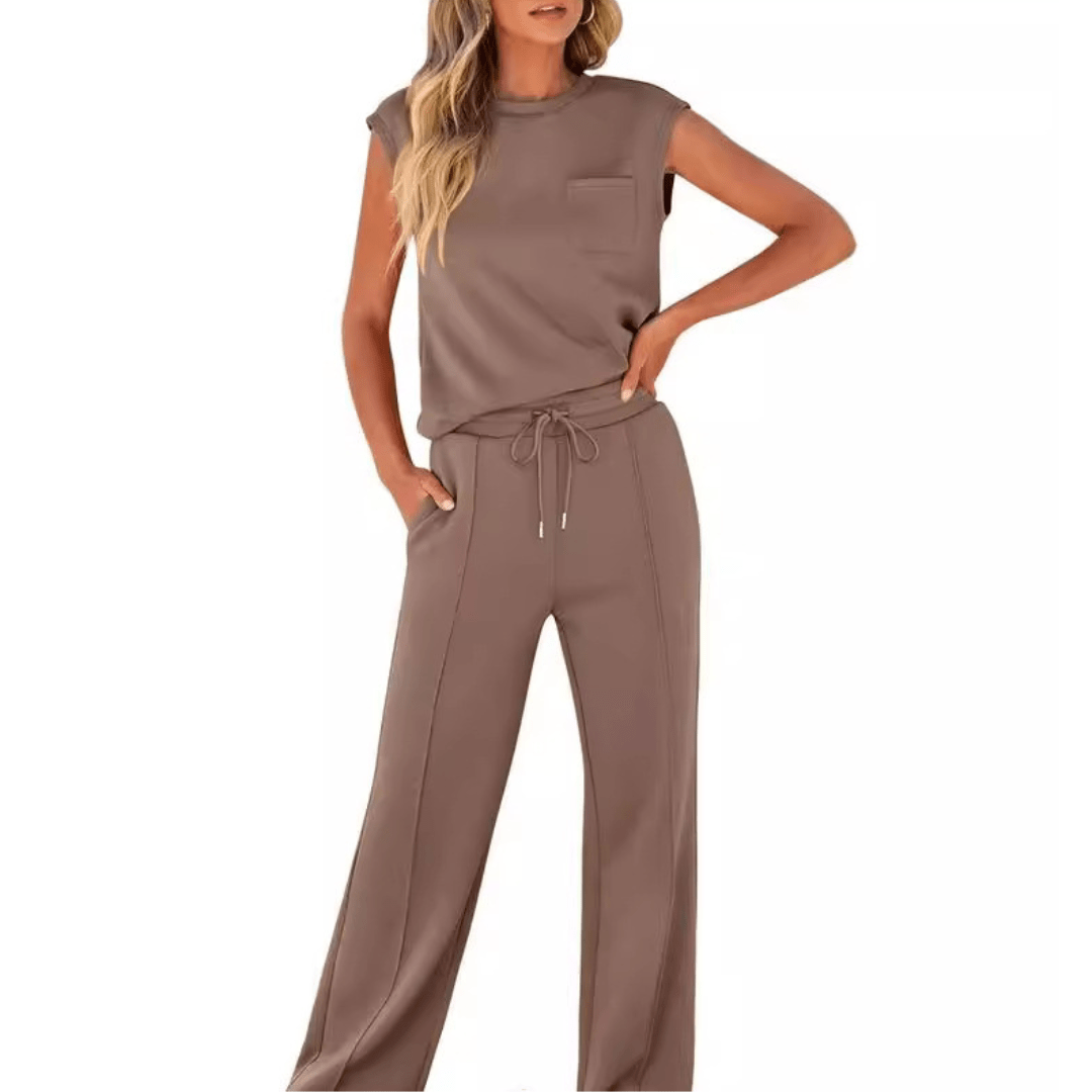MAIYA™ – Casual Summer Soft Lounge Co - Ord - E - moda