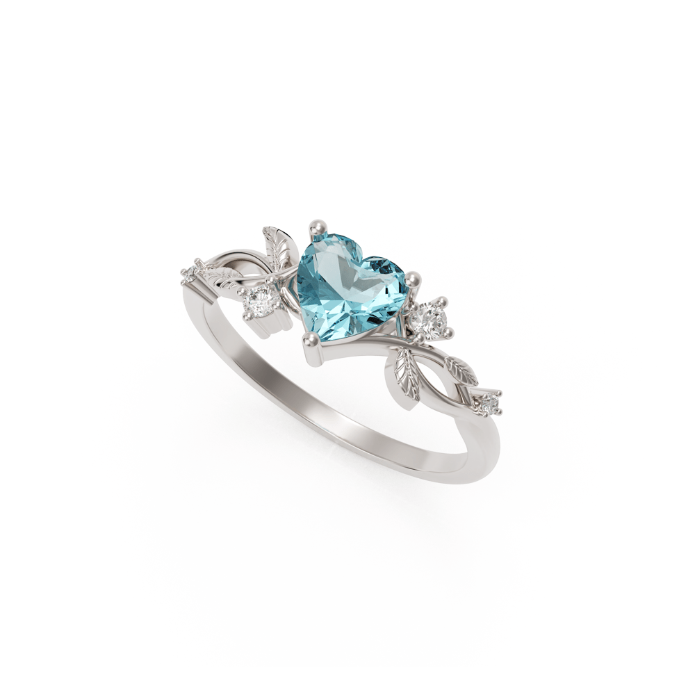 Elowen – TwinHeart Ring - E - moda