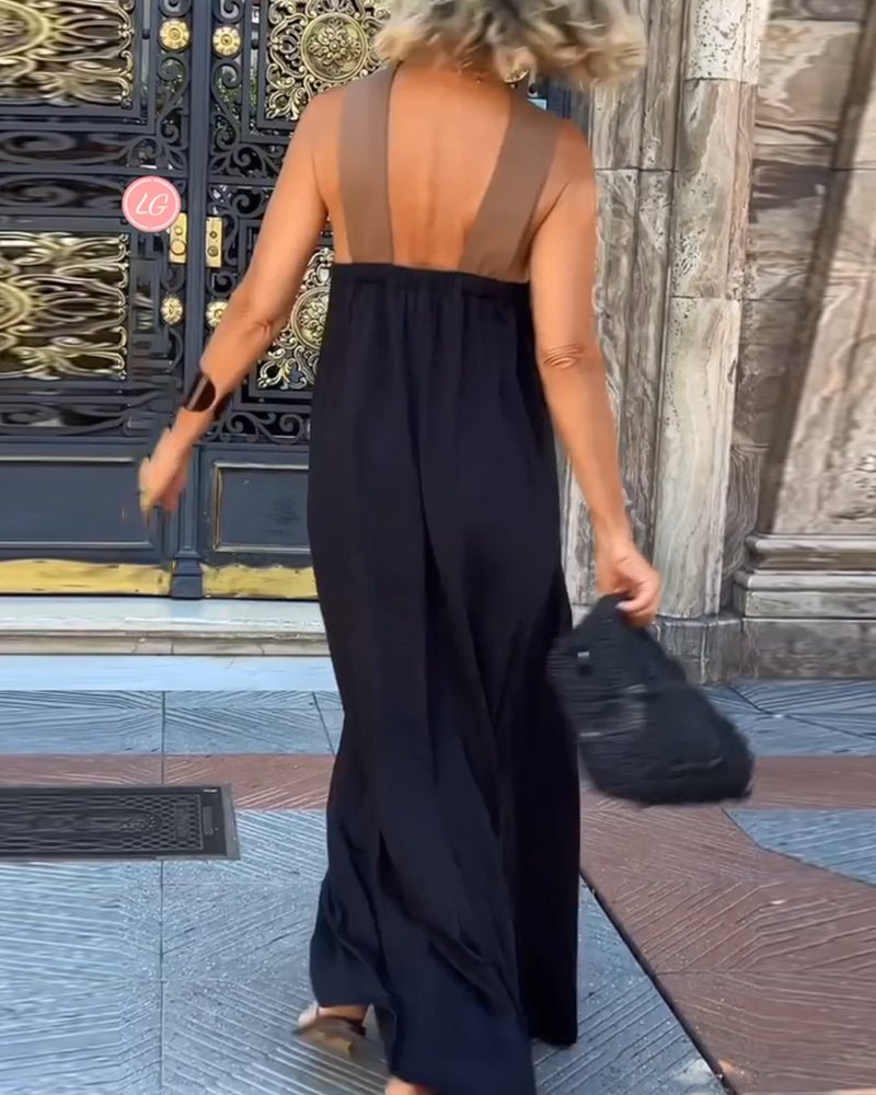 Aveline™ Twist Neck Dress - E - moda