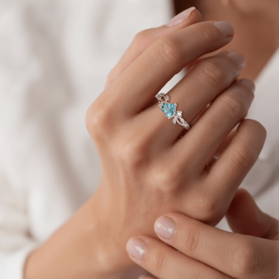 Elowen – TwinHeart Ring - E - moda