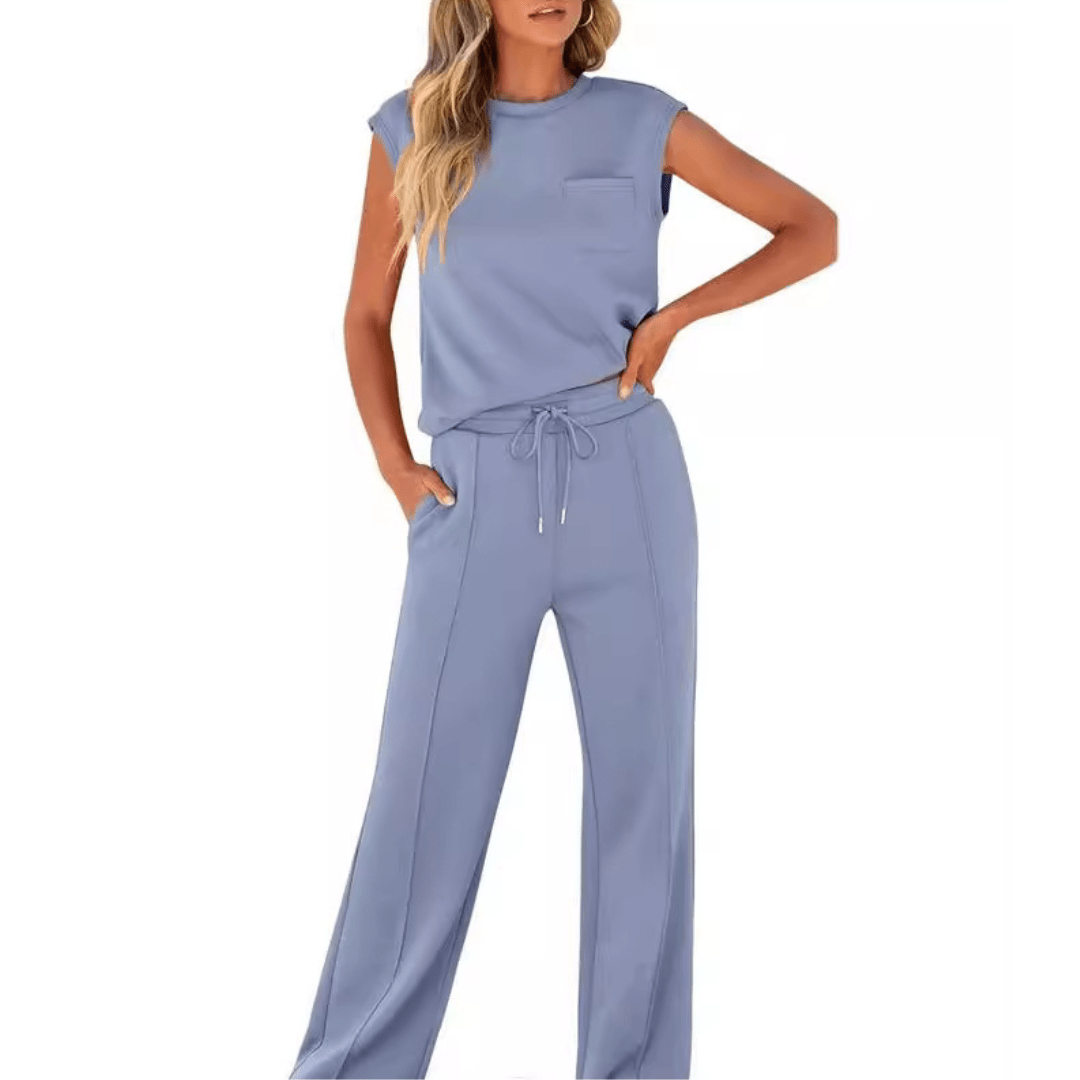 MAIYA™ – Casual Summer Soft Lounge Co - Ord - E - moda
