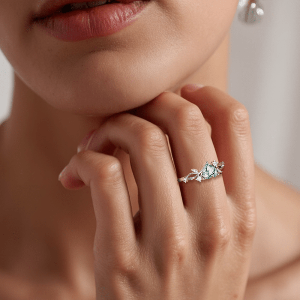 Elowen – TwinHeart Ring - E - moda