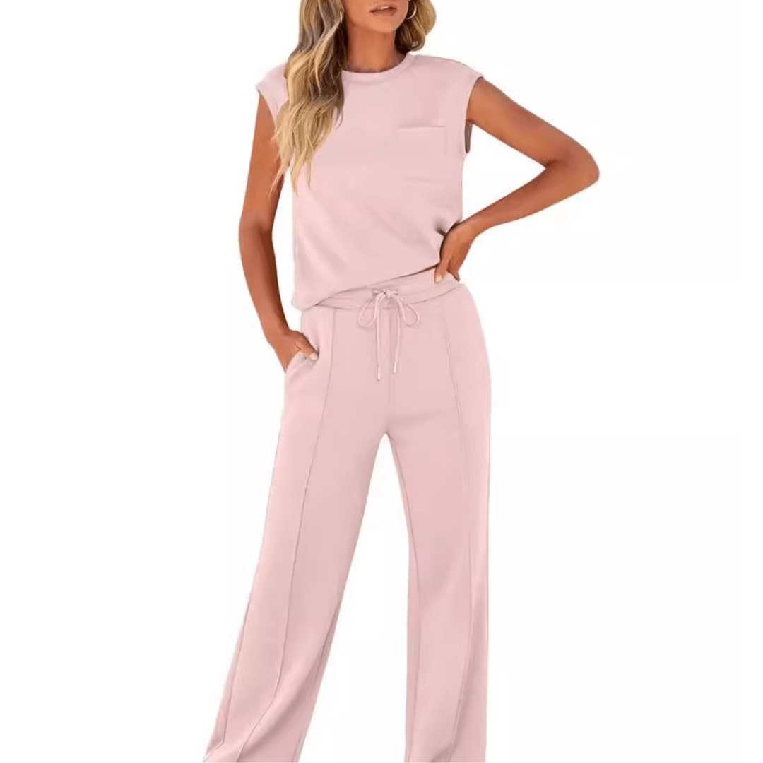 MAIYA™ – Casual Summer Soft Lounge Co - Ord - E - moda