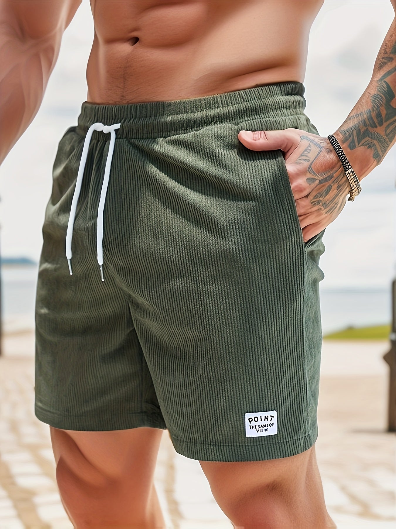 Ralf – Striped Summer Shorts for Men - E - moda