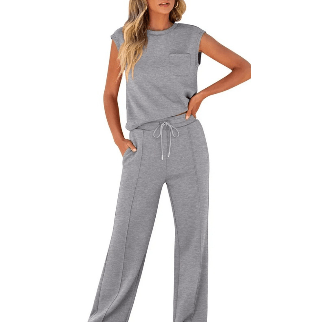 MAIYA™ – Casual Summer Soft Lounge Co - Ord - E - moda