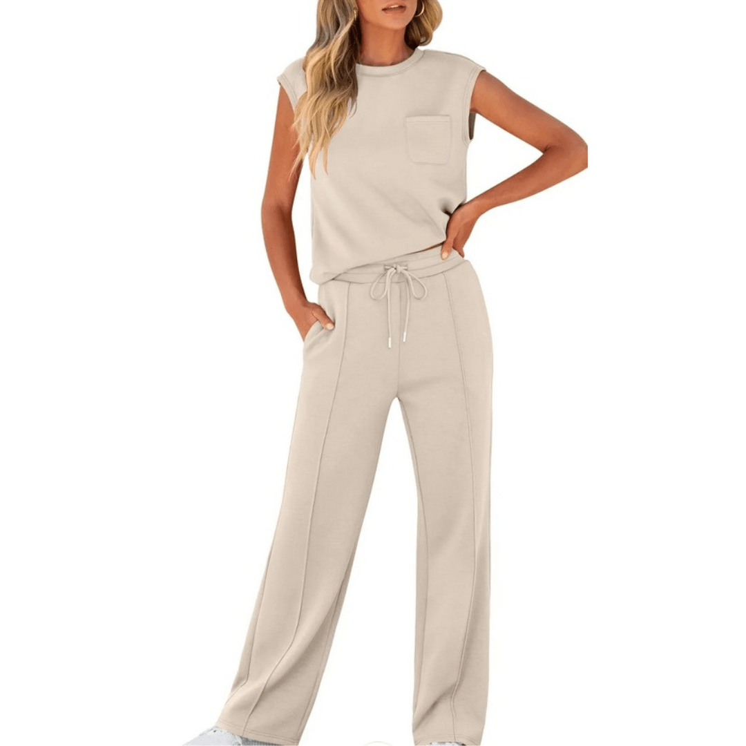 MAIYA™ – Casual Summer Soft Lounge Co - Ord - E - moda