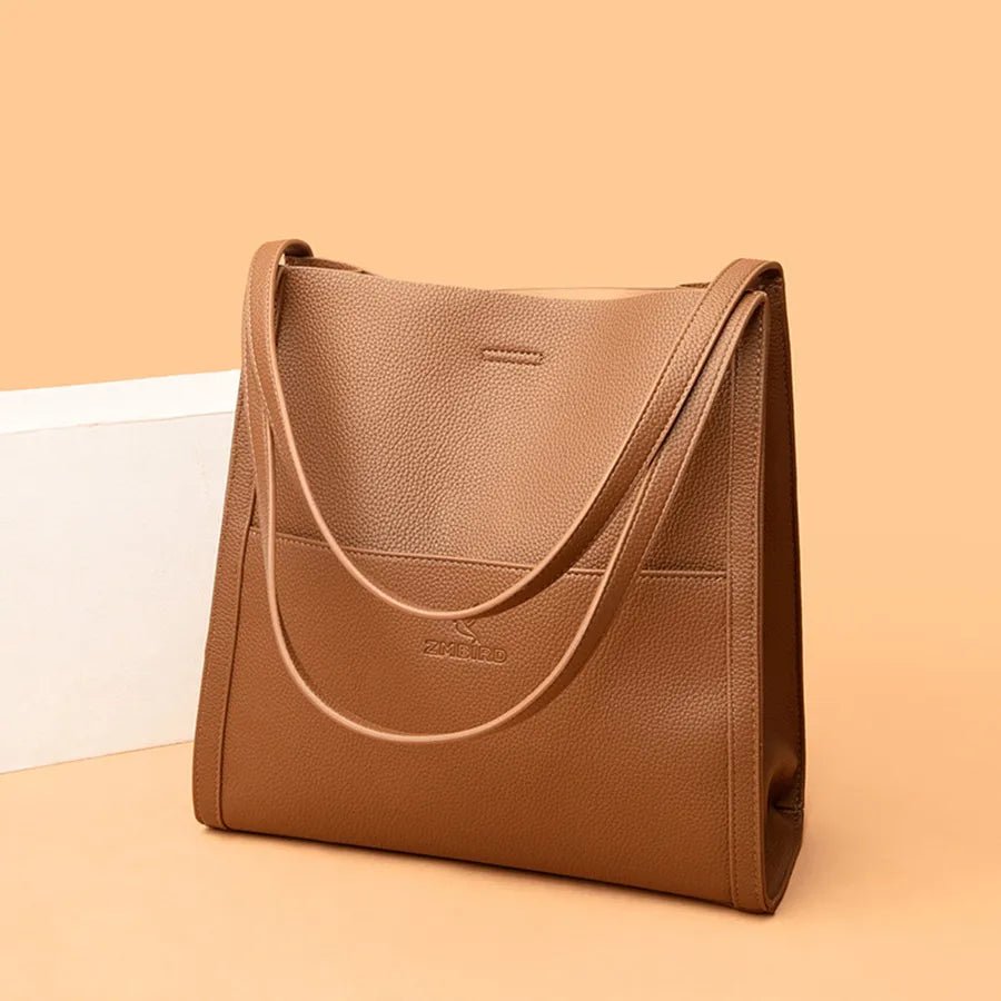 City Luxe Tote – The Stylish Shoulder Bag With Serious Storage - E - moda