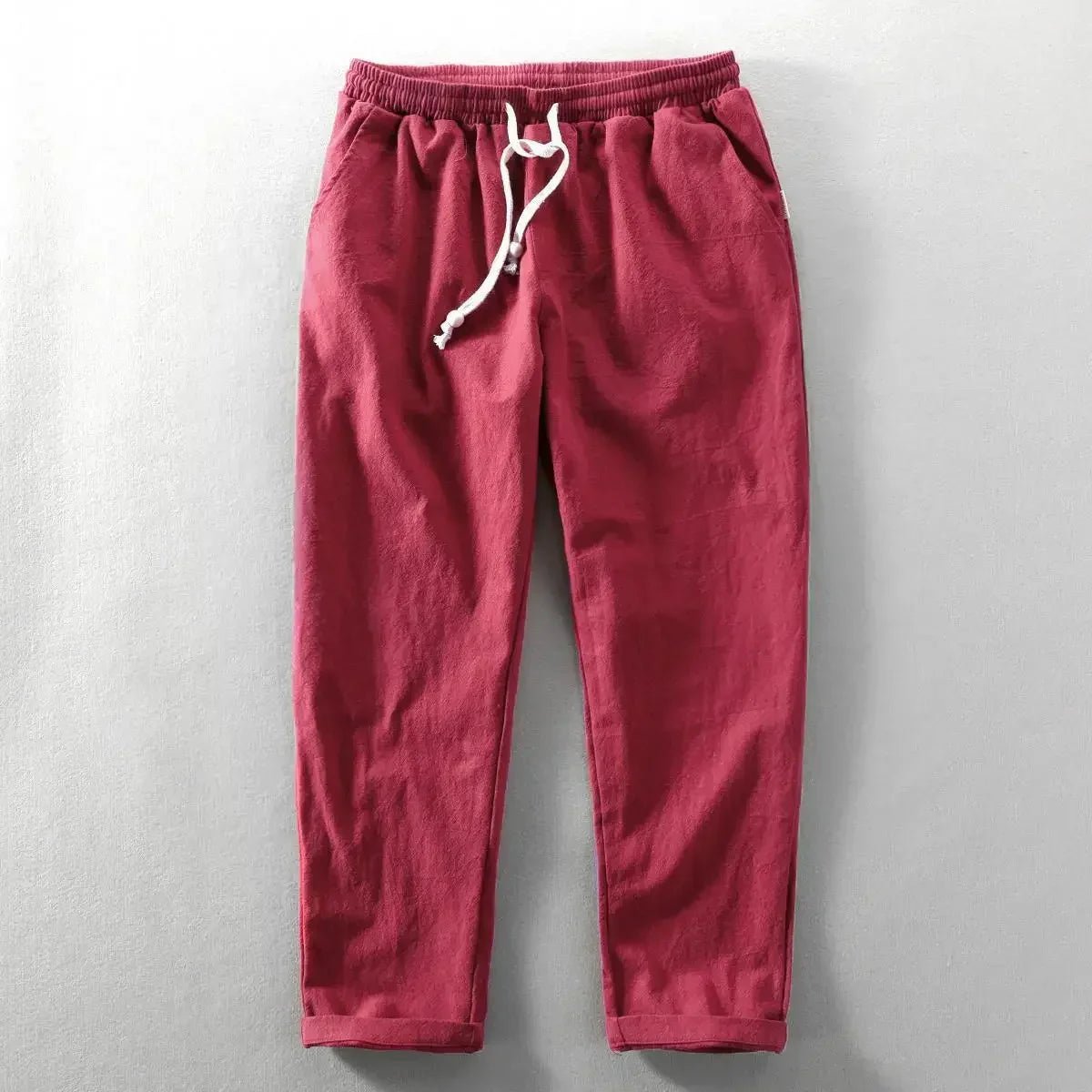 Solaro – Relaxed Linen Trousers - E - moda