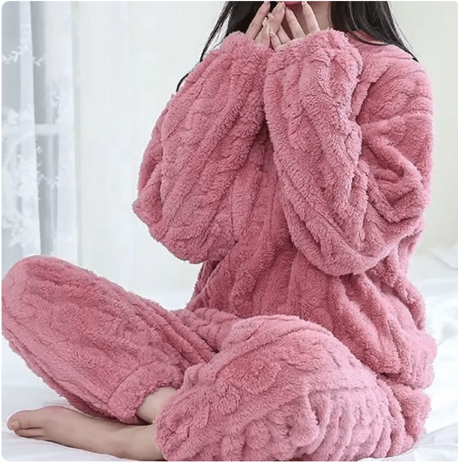 CozyCloud – Ultra - Soft Winter Pyjama Set - E - moda