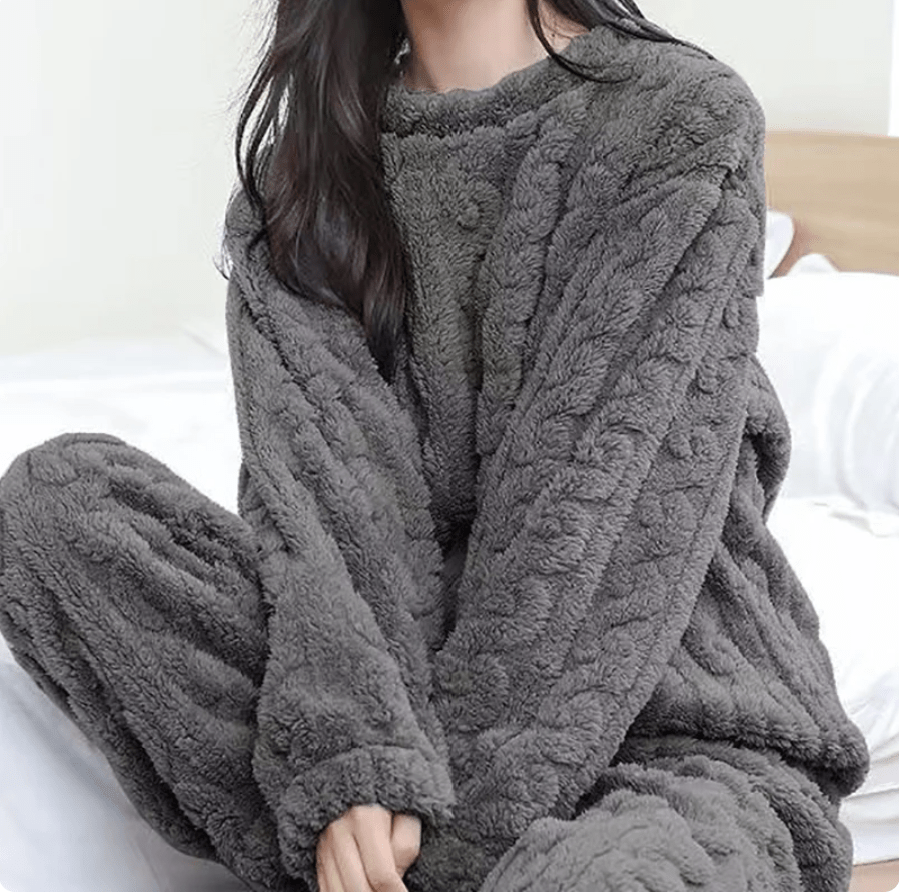 CozyCloud – Ultra - Soft Winter Pyjama Set - E - moda
