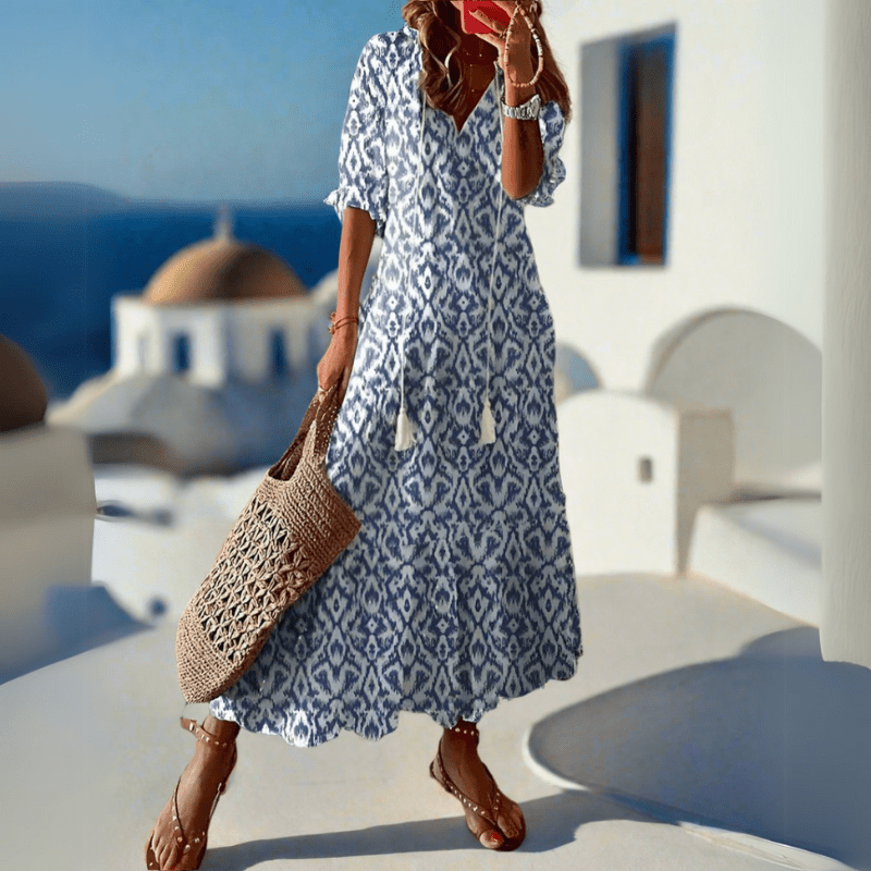 Yolly | Boho Tummy Coverage Dress - E - moda