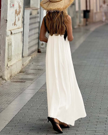 Aveline™ Twist Neck Dress - E - moda