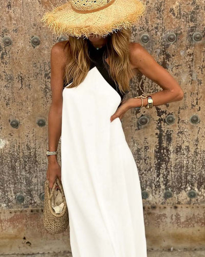 Aveline™ Twist Neck Dress - E - moda
