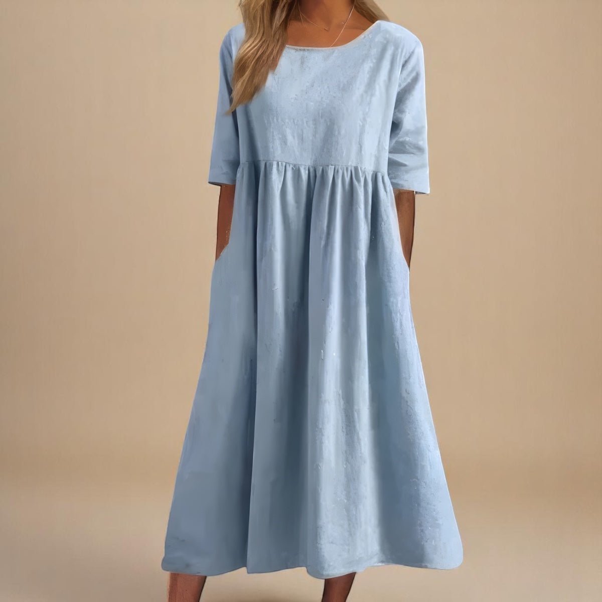 AMARA| ELEGANT AIRY & SOFT DRESS - E - moda