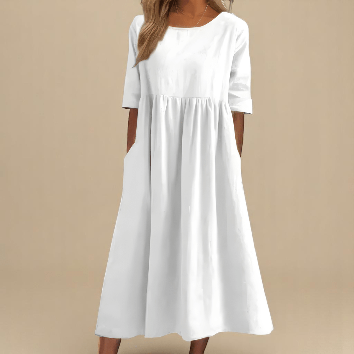 AMARA| ELEGANT AIRY & SOFT DRESS - E - moda