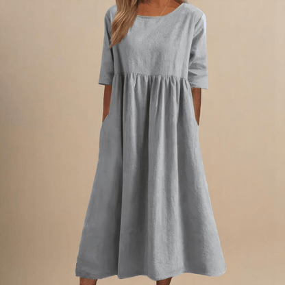 AMARA| ELEGANT AIRY & SOFT DRESS - E - moda