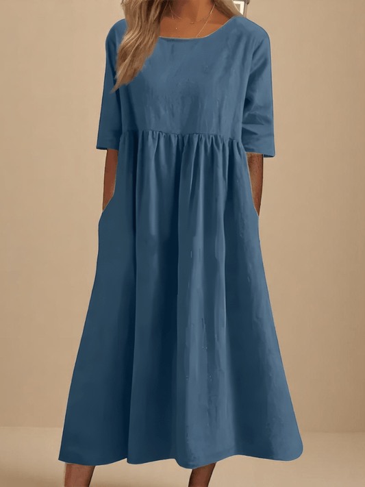AMARA| ELEGANT AIRY & SOFT DRESS - E - moda