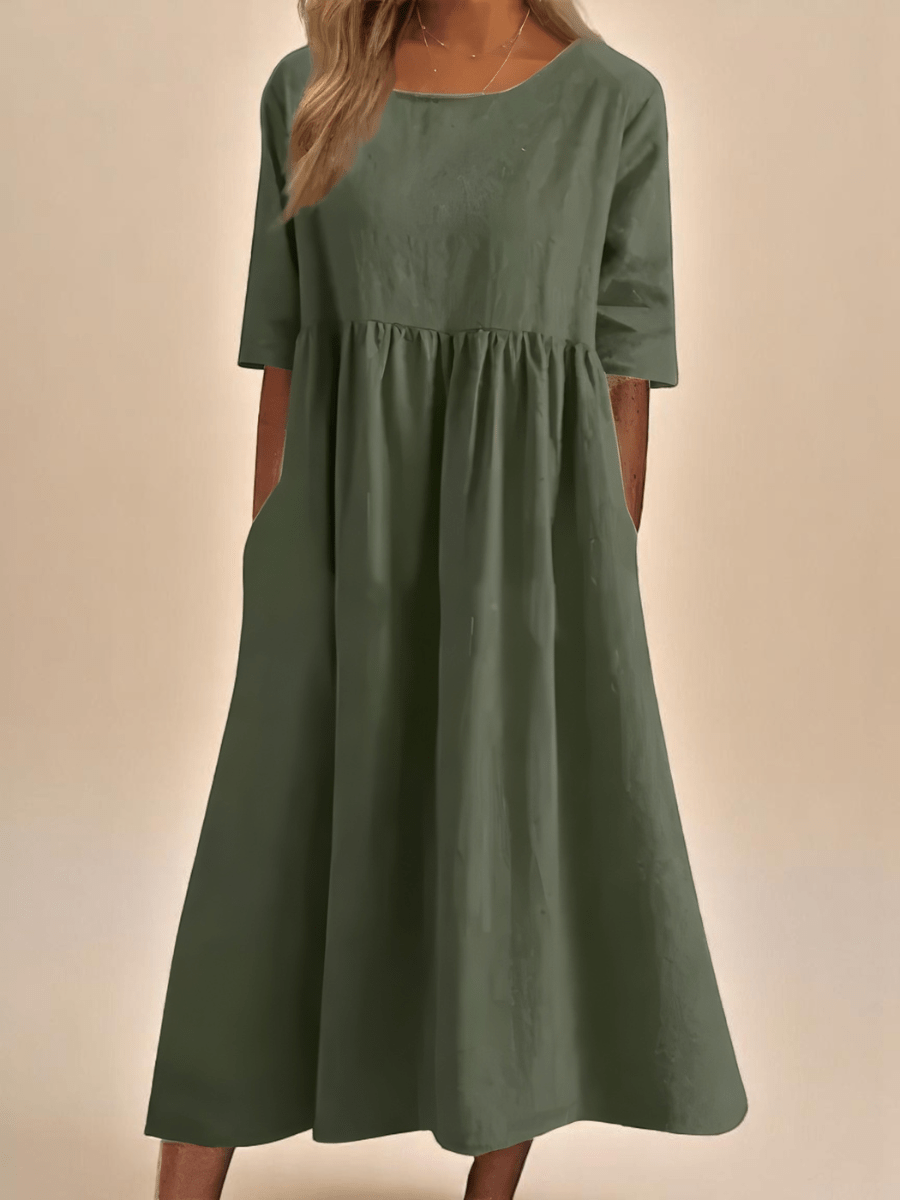 AMARA| ELEGANT AIRY & SOFT DRESS - E - moda