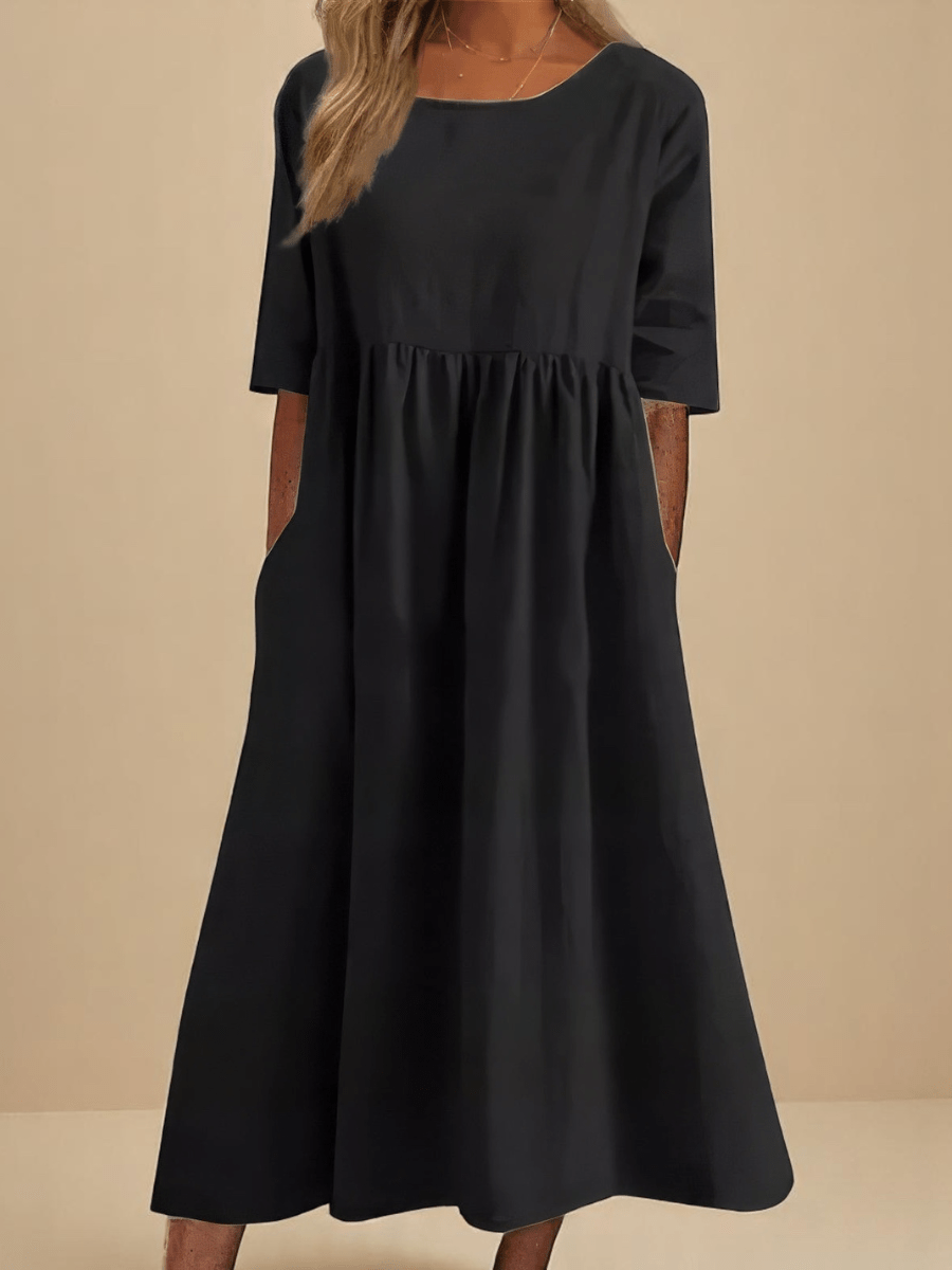 AMARA| ELEGANT AIRY & SOFT DRESS - E - moda