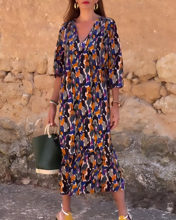 Eliséa Vintage Wrap Dress – Classic Style, Modern Confidence - E - moda