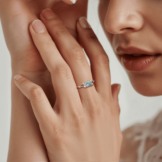 Elowen – TwinHeart Ring - E - moda