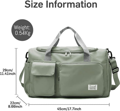 Evermode Gym Duffel Bag - E - moda
