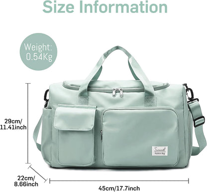 Evermode Gym Duffel Bag - E - moda