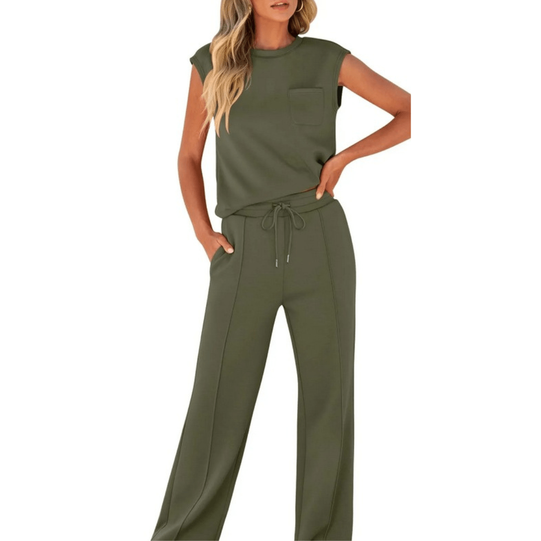 MAIYA™ – Casual Summer Soft Lounge Co - Ord - E - moda