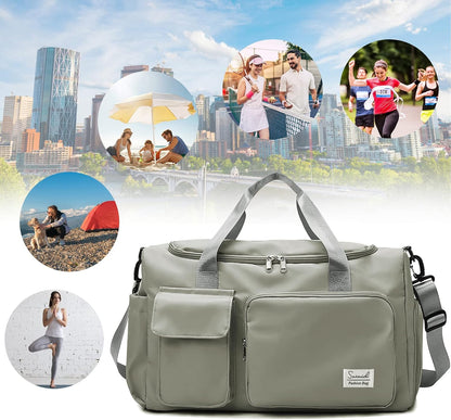 Evermode Gym Duffel Bag - E - moda