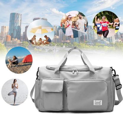 Evermode Gym Duffel Bag - E - moda