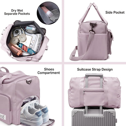 Evermode Gym Duffel Bag - E - moda