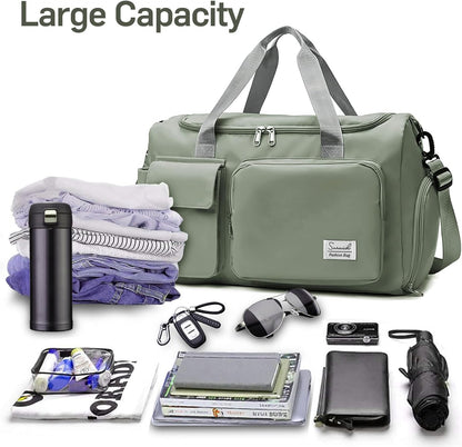 Evermode Gym Duffel Bag - E - moda