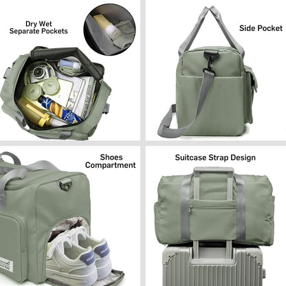 Evermode Gym Duffel Bag - E - moda
