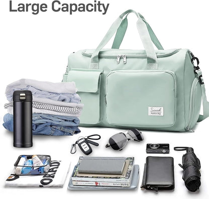Evermode Gym Duffel Bag - E - moda