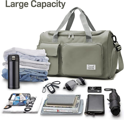 Evermode Gym Duffel Bag - E - moda