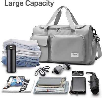 Evermode Gym Duffel Bag - E - moda