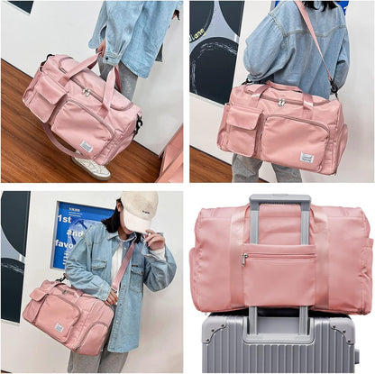Evermode Gym Duffel Bag - E - moda