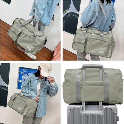 Evermode Gym Duffel Bag - E - moda