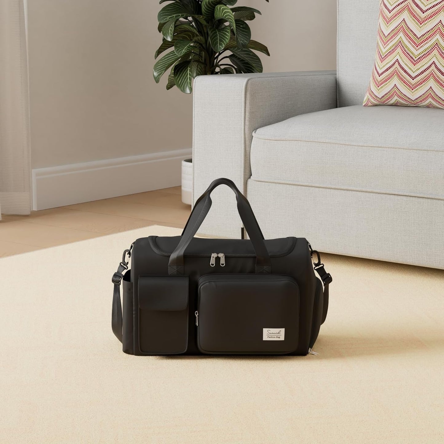 Evermode Gym Duffel Bag - E - moda