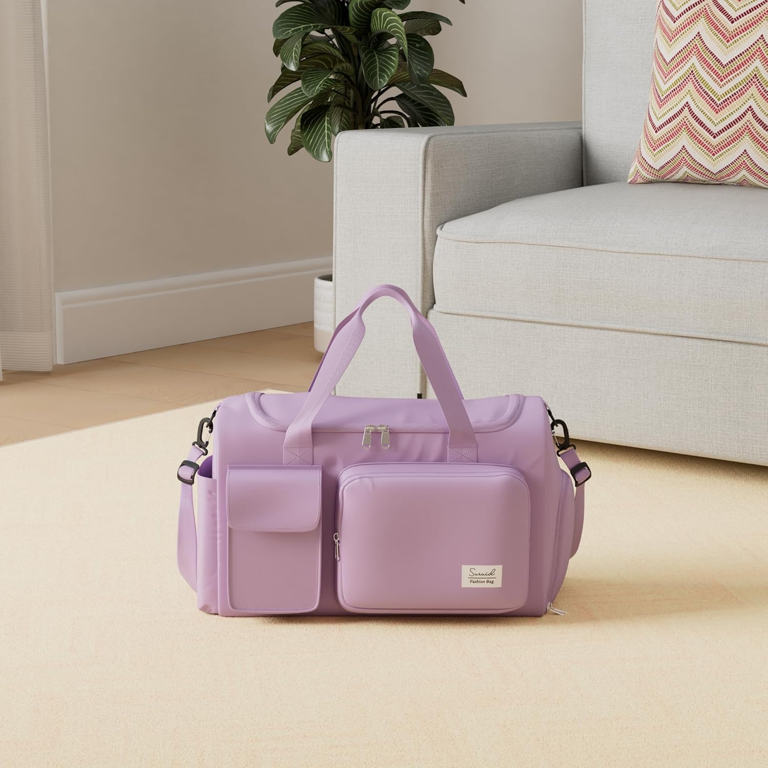Evermode Gym Duffel Bag - E - moda