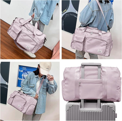 Evermode Gym Duffel Bag - E - moda