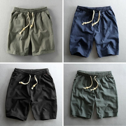 Verno – Essential Cotton Shorts - E - moda