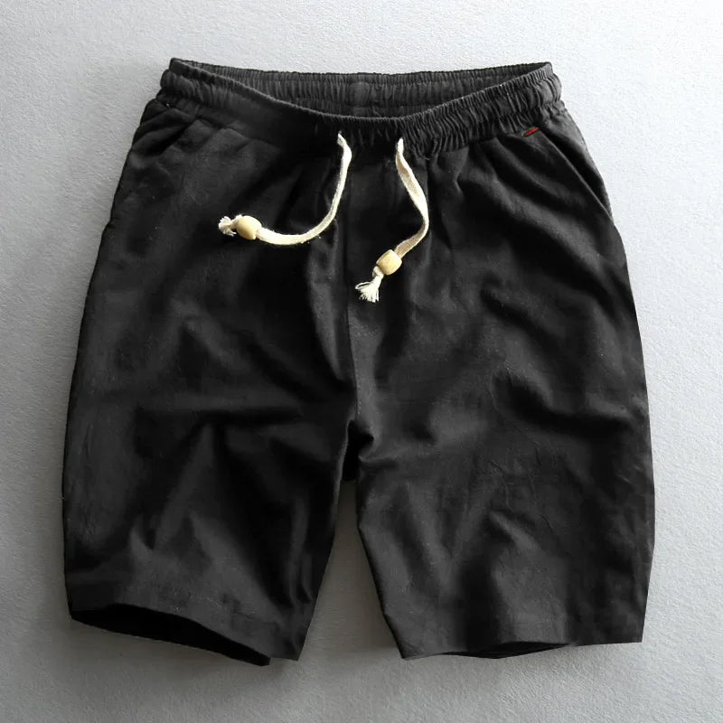 Verno – Essential Cotton Shorts - E - moda