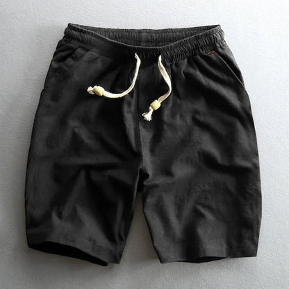 Verno – Essential Cotton Shorts - E - moda