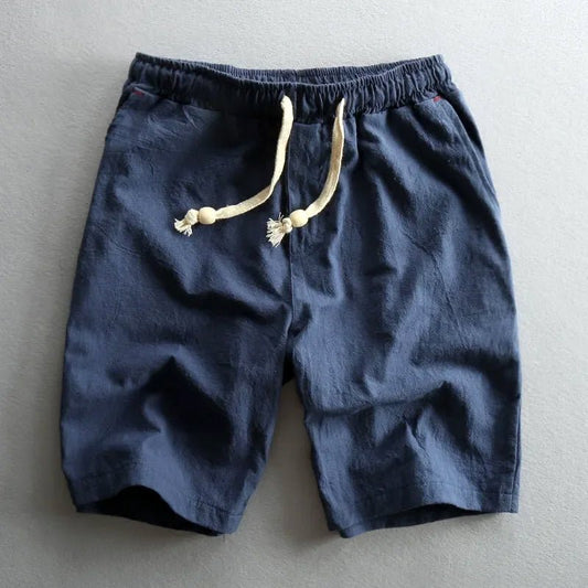 Verno – Essential Cotton Shorts - E - moda